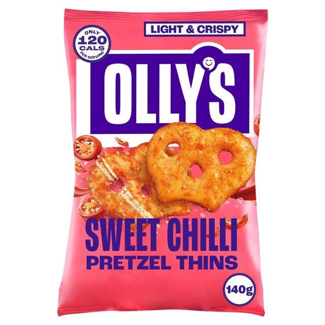 Olly's Pretzel Thins - Sweet Chilli   140g GOODS M&S   