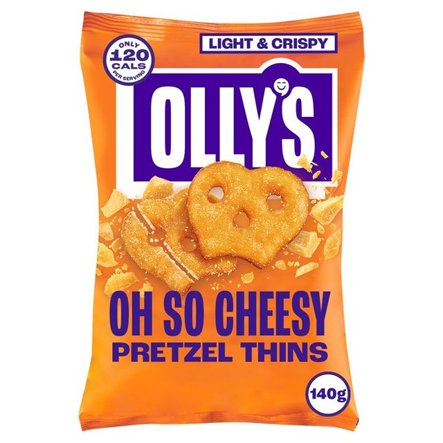 Olly's Pretzel Thins - Oh So Cheesy   140g GOODS M&S   