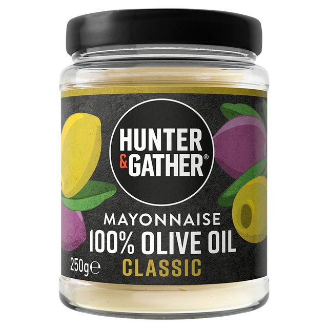 Hunter & Gather Olive Oil Mayonnaise   250g GOODS M&S   