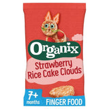 Organix Strawberry Rice Cake Clouds Baby Snack 7 months+   40g GOODS M&S   