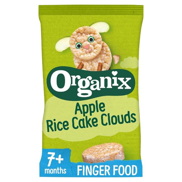 Organix Apple Rice Cake Clouds Baby Snack 7 months+   40g GOODS M&S   