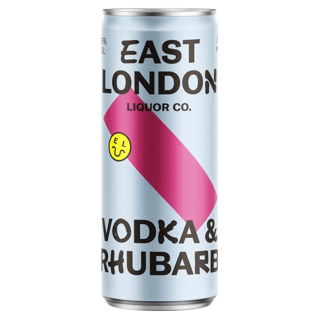 East London Liquor Vodka & Rhubarb   250ml GOODS M&S   