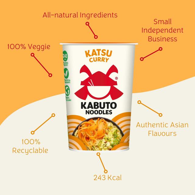 Kabuto Noodles Katsu Curry   65g