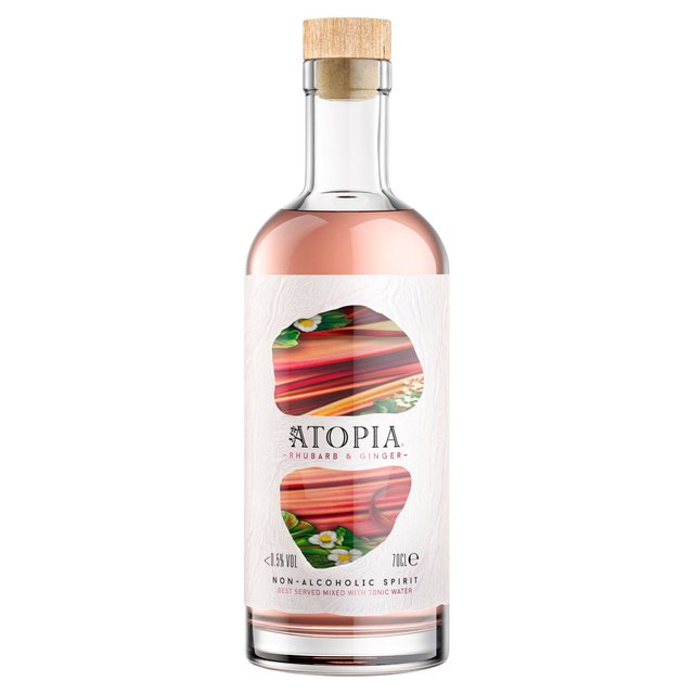 Atopia Rhubarb and Ginger Non Alcoholic Spirit   50cl GOODS M&S   