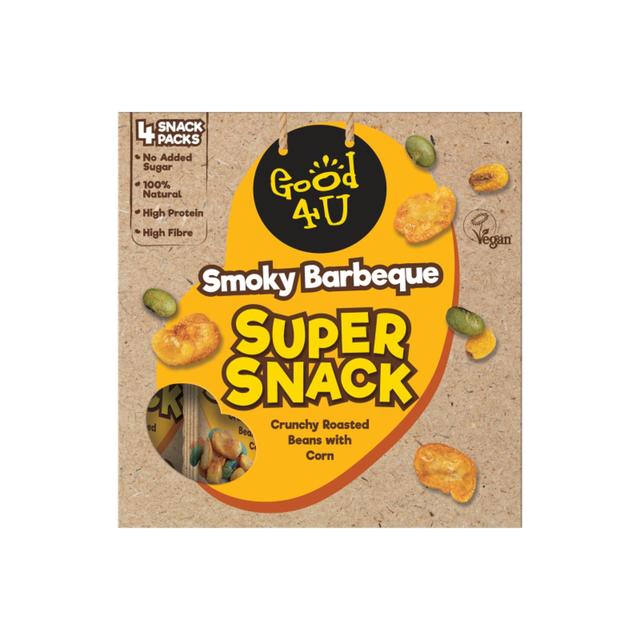 Good4U Super Snack Smoky Barbecue MULTIPACK   4 x 30g GOODS M&S   