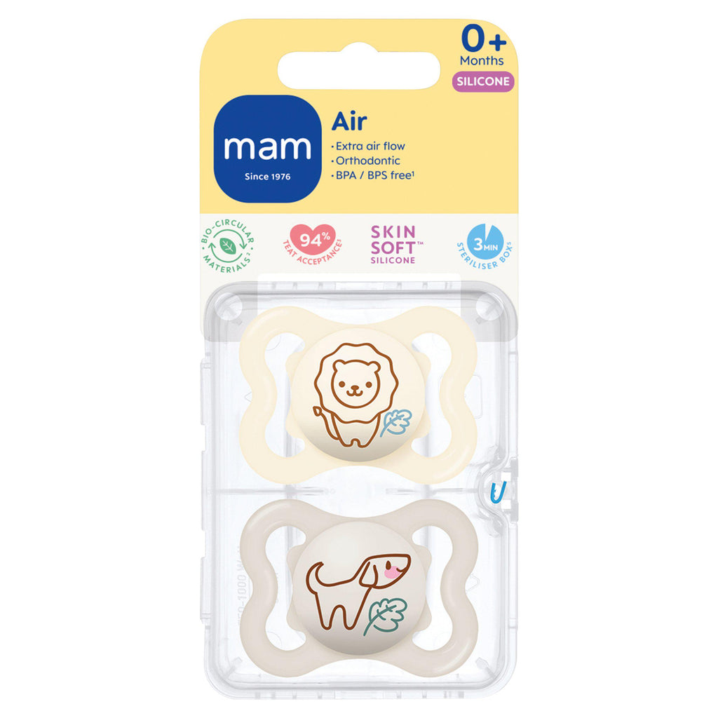 MAM Air Silicone Soother 0+ Months