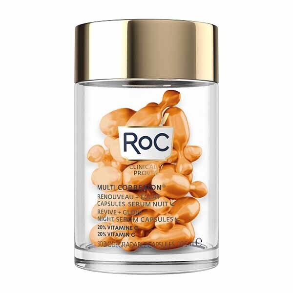 Roc Multi Correxion Revive + GlowNight Serum 30 Capsules GOODS Superdrug   