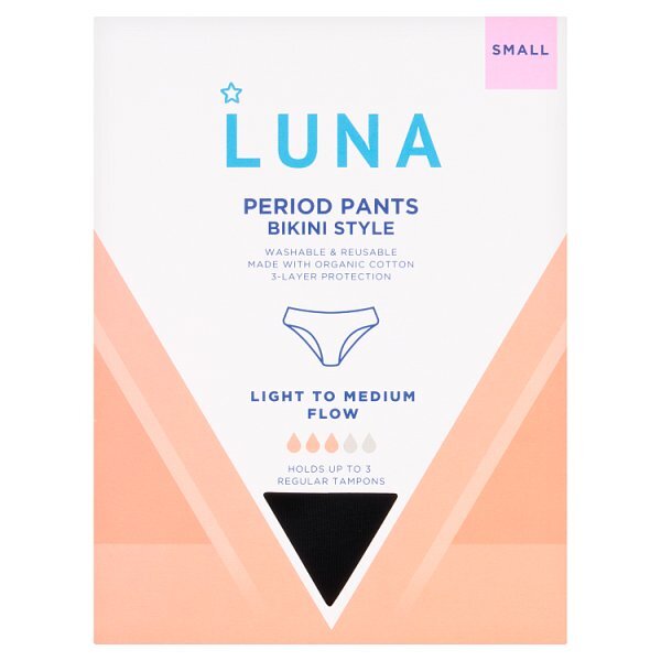 Superdrug Luna Period Bikini Pants - Small GOODS Superdrug   