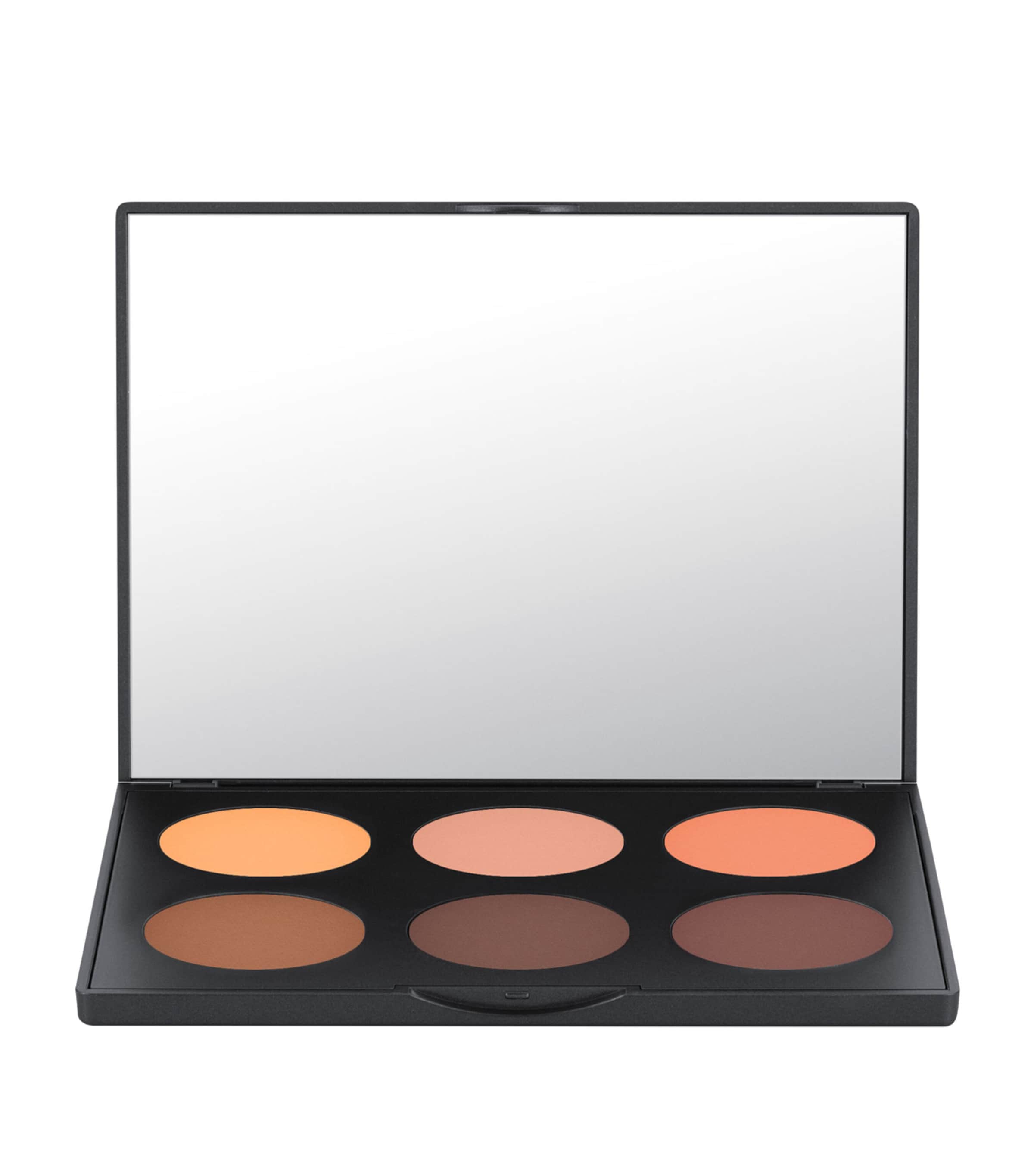 MAC contour palette with matte and shimmery powders, imported from the UK
