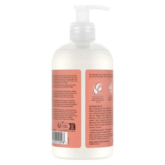 Shea Moisture Coconut & Hibiscus Conditioner    384ml GOODS M&S   