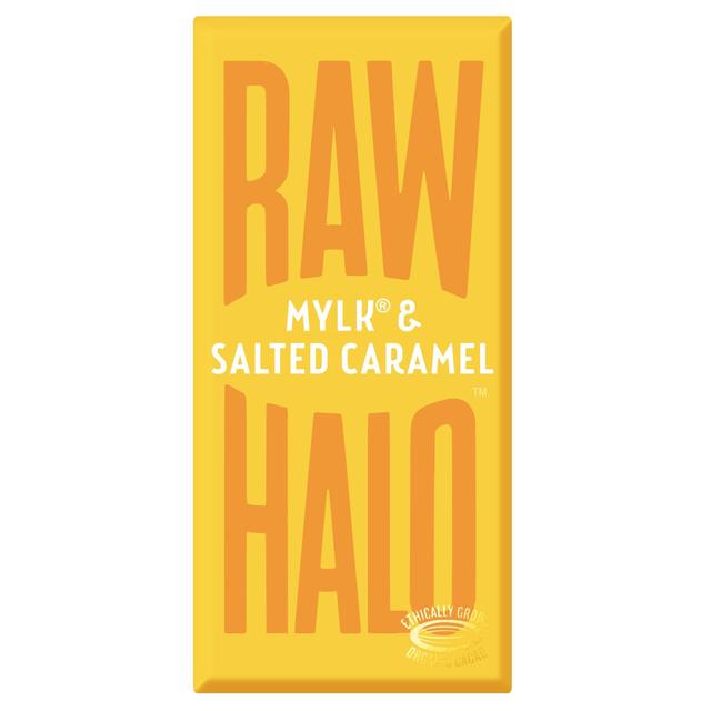 Raw Halo Vegan Mylk & Salted Caramel Chocolate Bar   70g GOODS M&S   