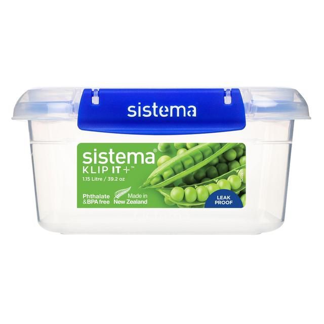 Sistema 1.15L Square Klip It Plus 3 Pack   3 per pack GOODS M&S   