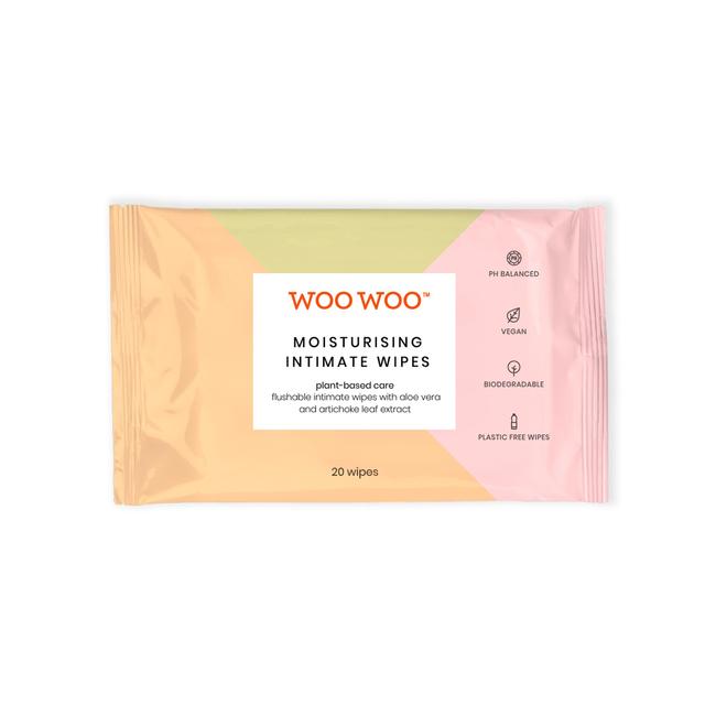 WooWoo Manifesto Moisturising Intimate Wipes   20 per pack GOODS M&S   