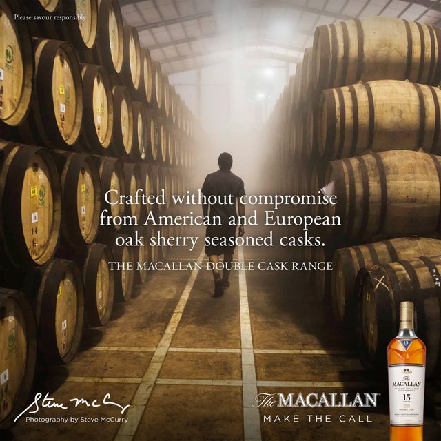 The Macallan 15 Year Old Double Cask Single Malt Whisky   70cl