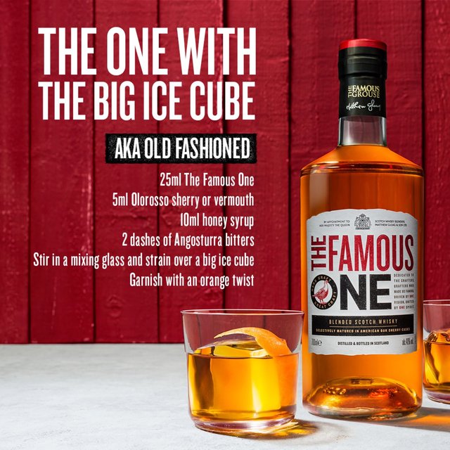 The Famous One Blended Scotch Whisky   70cl GOODS M&S   