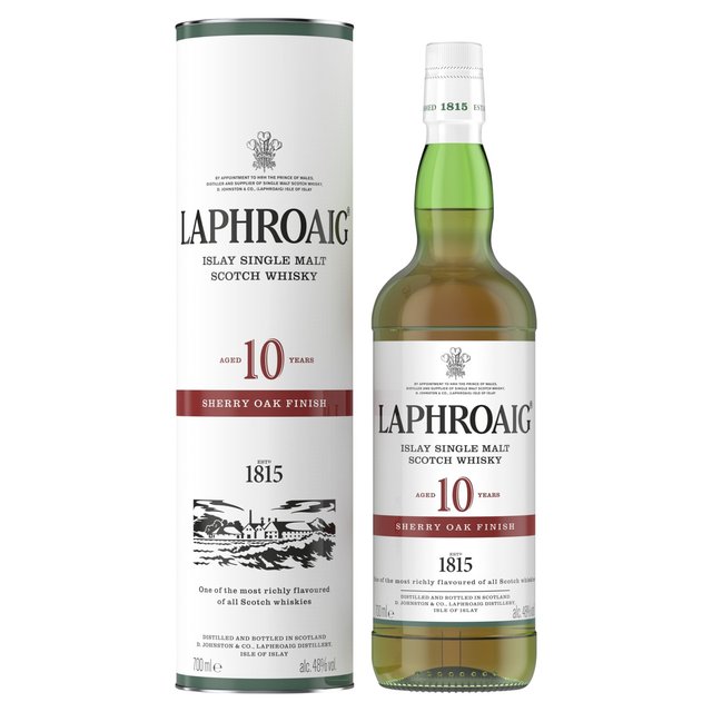 Laphroaig 10 Year Old Sherry Oak Single Malt Whisky   70cl