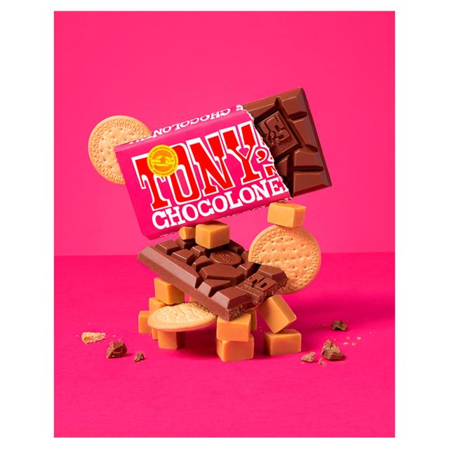 Tony's Chocolonely Milk Caramel Biscuit   180g GOODS M&S   