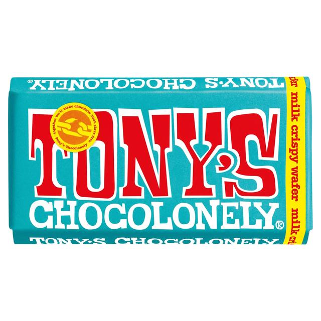 Tony's Chocolonely Milk Crispy Wafer   180g