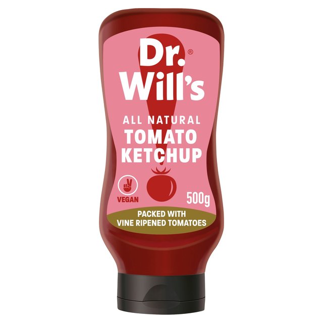 Dr Will's All Natural Tomato Ketchup   500g GOODS M&S   