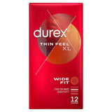 Durex Thin Feel XL Condoms More Sensitivity Wide Fit   12 per pack GOODS M&S   