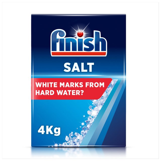 Finish Dishwasher Water Softener Salt   4kg GOODS M&S   