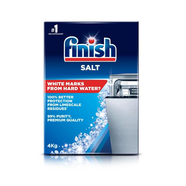 Finish Dishwasher Water Softener Salt   4kg GOODS M&S   