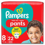 Pampers Baby Dry Nappy Pants Size 8 Essential Pack   22 per pack GOODS M&S   