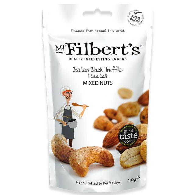 Mr Filbert's Italian Black Truffle & Sea Salt Mixed Nuts   100g GOODS M&S   