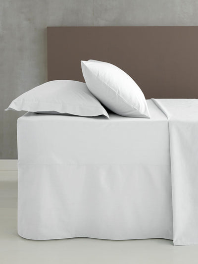 Catherine Lansfield Drap-housse Plat Percale Extra Profond Blanc Facile d'Entretien Next - Acheter en ligne chez McGrocer