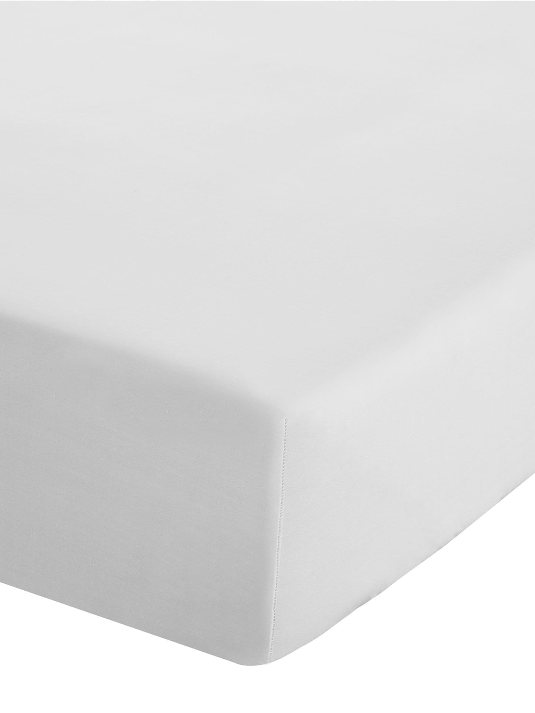 Catherine Lansfield white easy care percale extra deep fitted sheet - British product