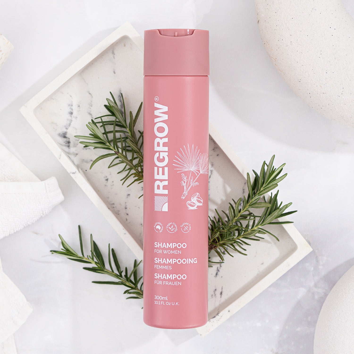 Regrow women's hair growth shampoo 300ml, UK version