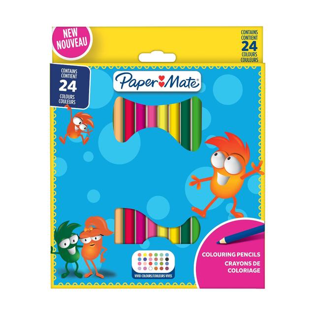 PAPERMATE COLOURING PENCILS 24 pack   24 per pack GOODS M&S   