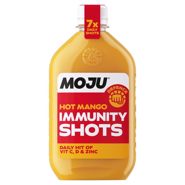 MOJU Hot Mango Immunity Dosing Bottle 7x Shots   420ml GOODS M&S   