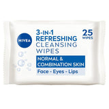 NIVEA Biodegradable Refreshing Face Cleansing Wipes   25 per pack GOODS M&S   