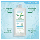 Simple Water Boost Micellar Cleansing Water   400ml GOODS M&S   