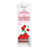 M&S Cranberry Juice   1L GOODS M&S   