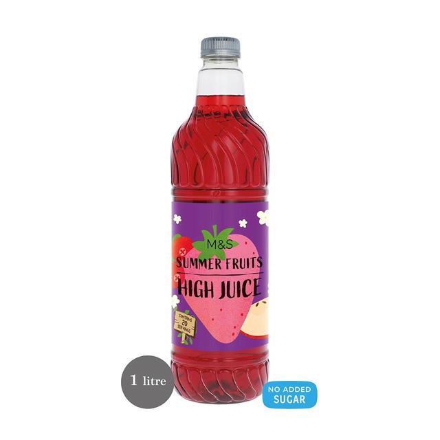 M&S Summer Fruits High Juice   1L