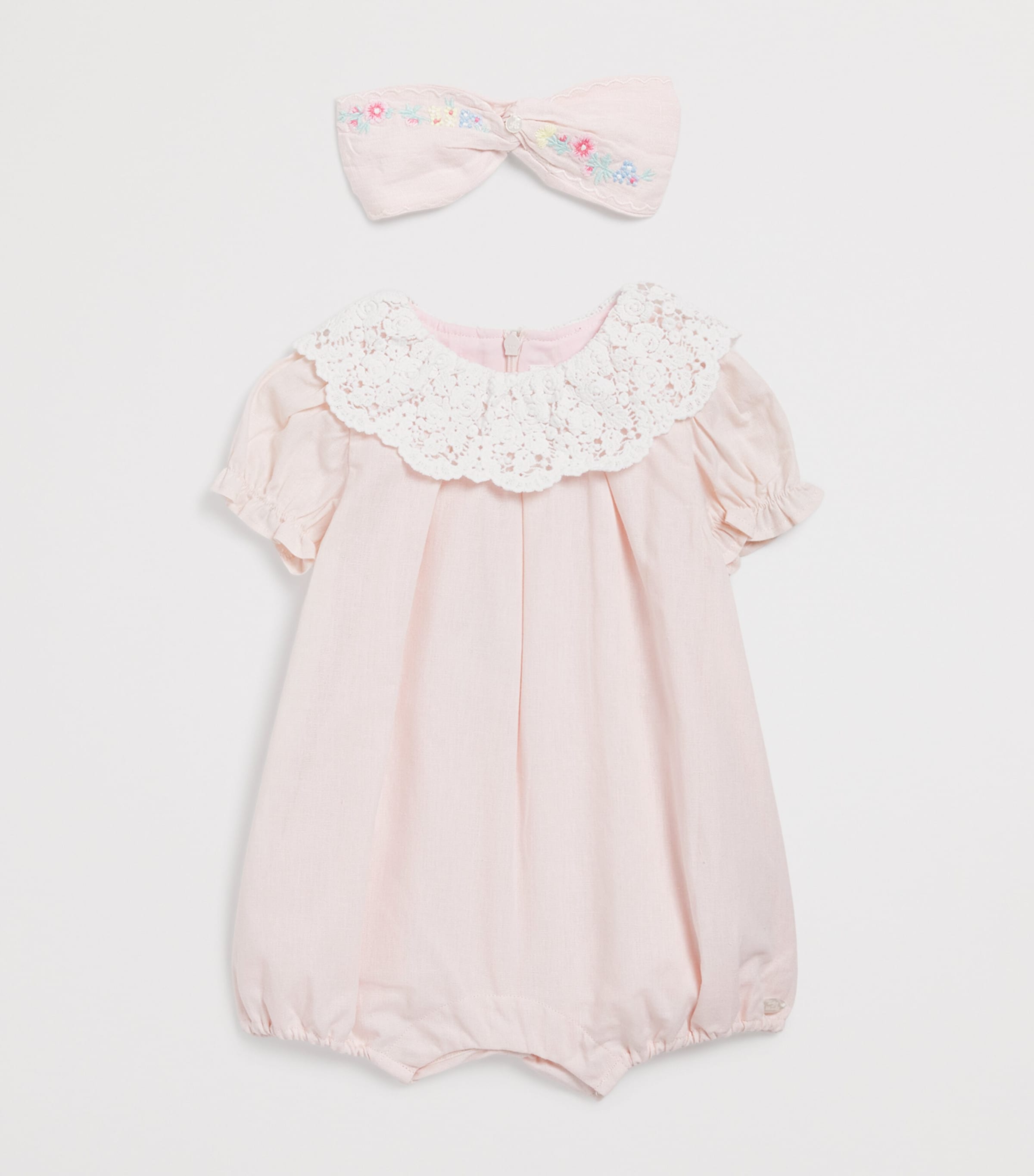 Tartine et Chocolat linen embroidered headband (British brand)