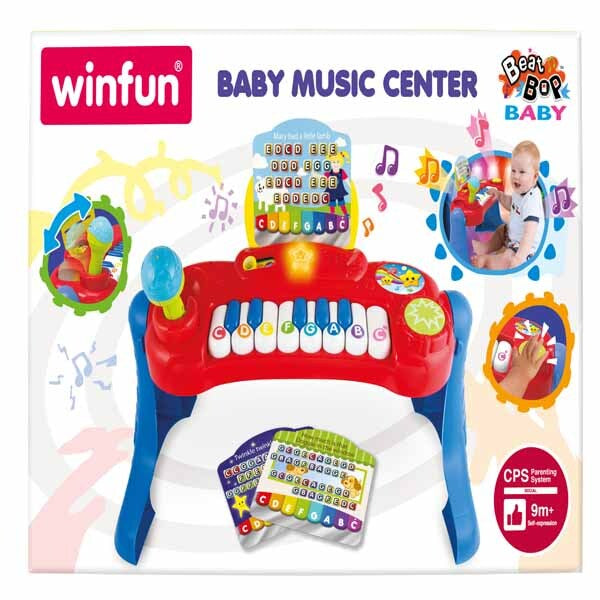 Winfun Baby Music Center with microphone, imported from the UK