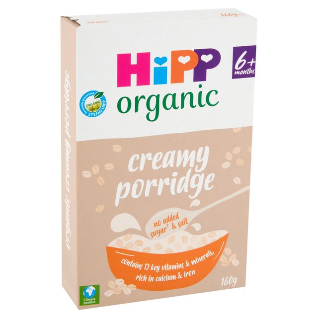 HiPP Organic Creamy Porridge Baby Cereal 6+ Months    160g GOODS M&S   