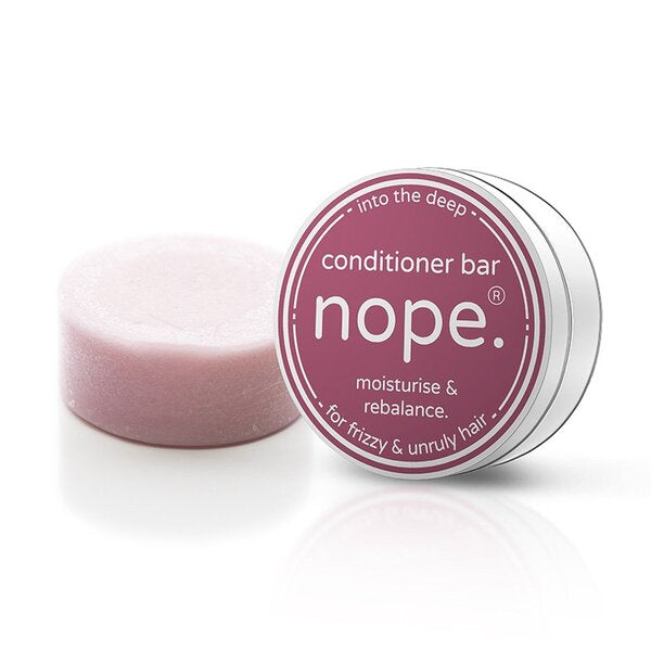 Nope Into The Deep Conditioner Bar 43g, imported from the UK