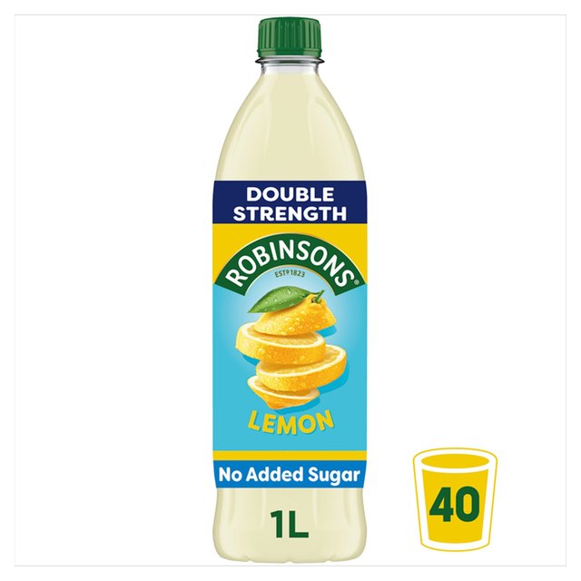 Robinsons Double Strength Lemon Squash   1L GOODS M&S   