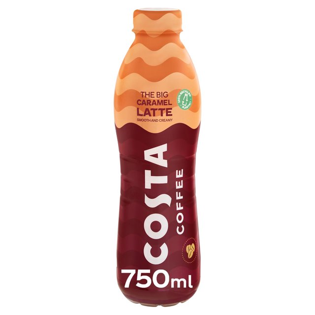 Costa Coffee Caramel Latte Iced Coffee   750ml GOODS M&S   