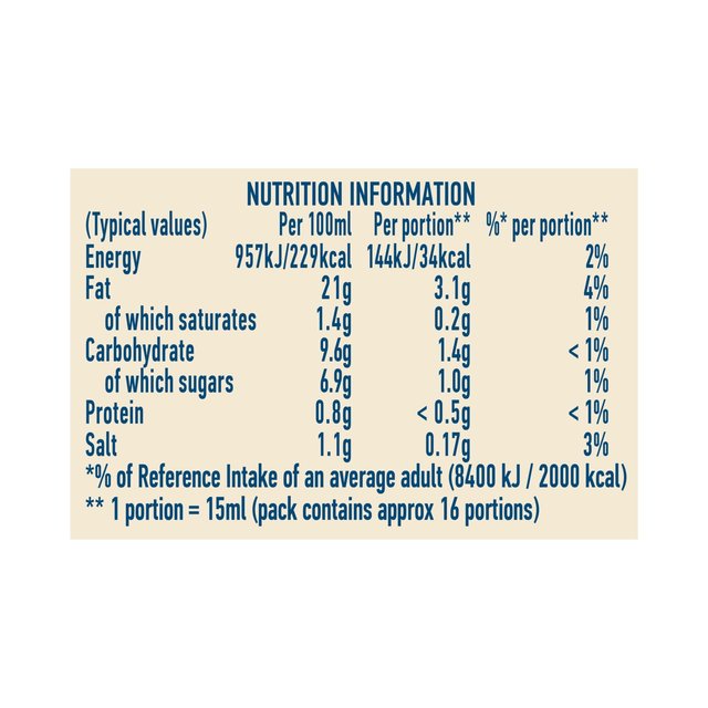 Hellmann's Thousand Island Salad Dressing & Dip   250ml GOODS M&S   