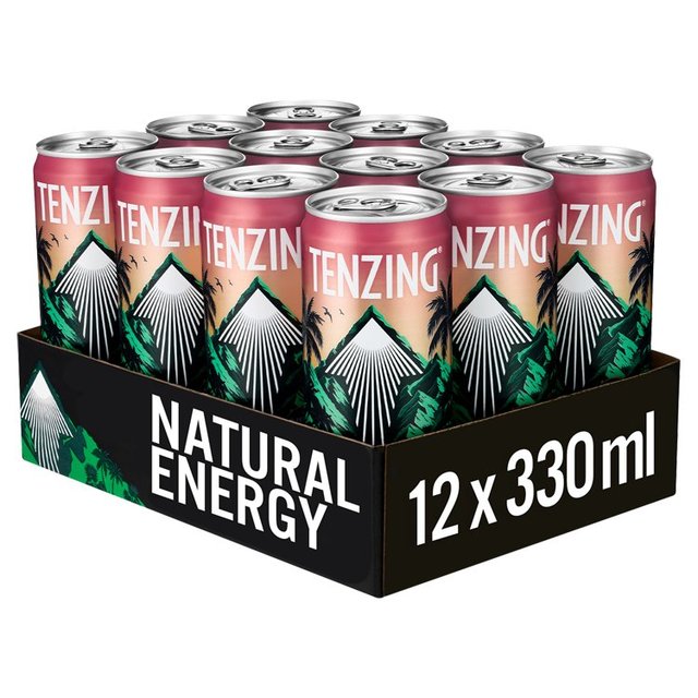 TENZING Natural Energy Pineapple & Passionfruit BCAA Case   12 x 330ml