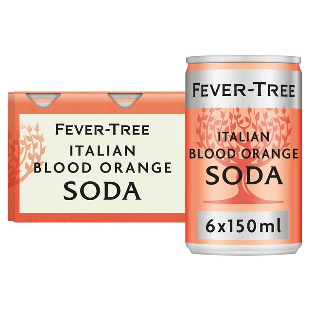 Fever-Tree Italian Blood Orange Soda   6 x 150ml GOODS M&S   