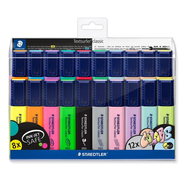 STAEDTLER Textsurfer highlighter wallet 20pcs