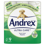 Andrex Ultra Care Toilet Roll   9 per pack GOODS M&S   