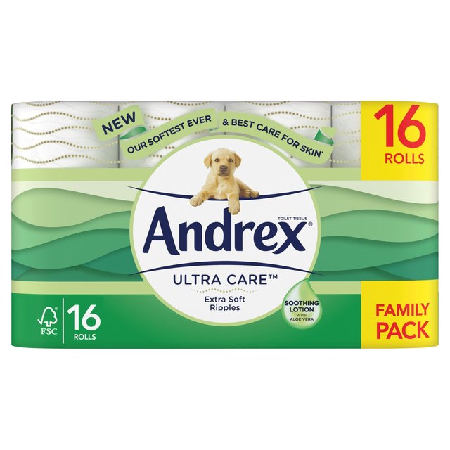 Andrex Ultra Care Toilet Roll   16 per pack GOODS M&S   