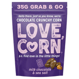 LOVE CORN Milk Chocolate & Sea Salt 35g   35g GOODS M&S   